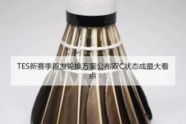 TES新赛季首发轮换方案公布双C状态成最大看点